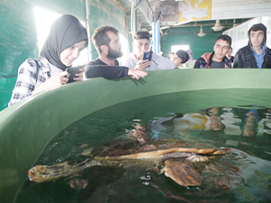 Biz Anadoluyuz Projesi'yle ilk defa denizi gördüler