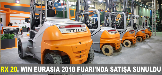 Yenilenen RX 20, WIN EURASIA 2018 Fuarı’nda satışa sunuldu