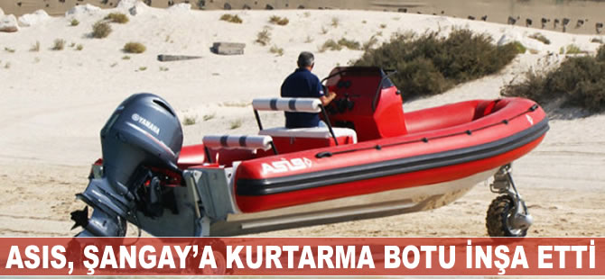 ASIS, Şangay kurtarma botu inşa etti