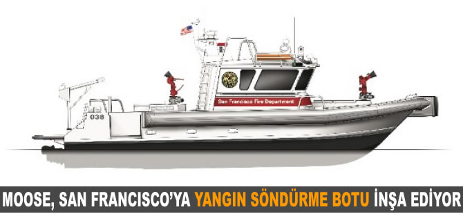 Moose, San Francisco’ya yangın söndürme botu inşa ediyor