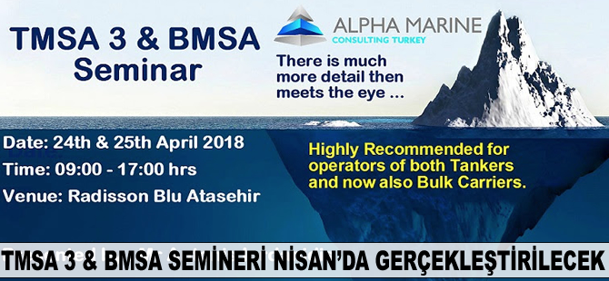 TMSA 3 & BMSA semineri Nisan'da gerçekleştirilecek