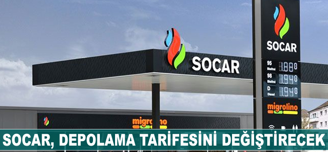 SOCAR, depolama tarifesini değiştirecek