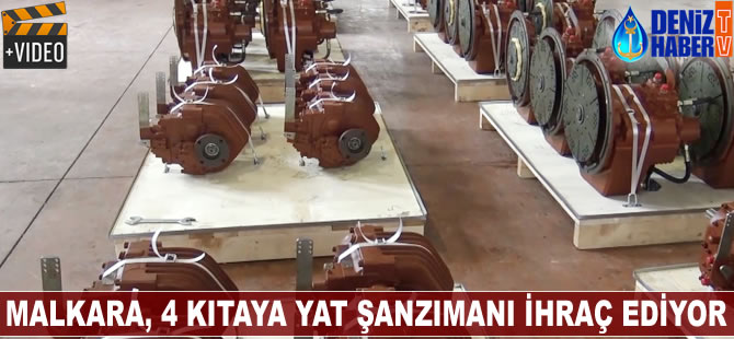 Malkara, 4 kıtaya yat şanzımanı ihraç ediyor