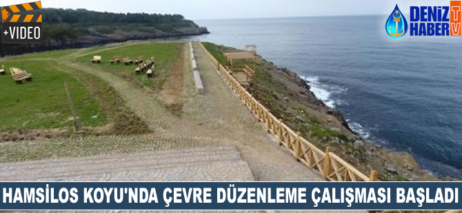 Hamsilos Koyu'nda çevre düzenleme çalışması başladı