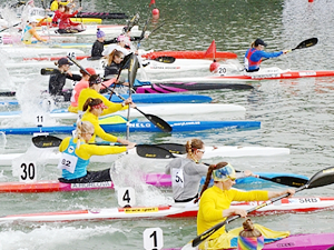 Türkiye'nin 'kanoda' ilk uluslararası organizasyonu yapıldı