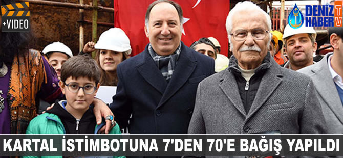Atatürk'ün tarihi sözlerine sahne olan Kartal istimbotuna 7'den 70'e bağış