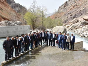 Haydaran İçme Suyu İsale Hattı'nda inceleme yapıldı