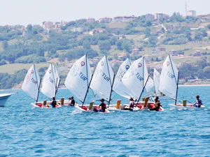 Optimist-Laser Türkiye Şampiyonası Didim'de yapılıyor