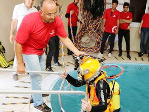 İSTE Sualtı Dalış Merkezi, eğitim vermeye başladı