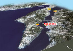 Çanakkale'de Gemi Kazası