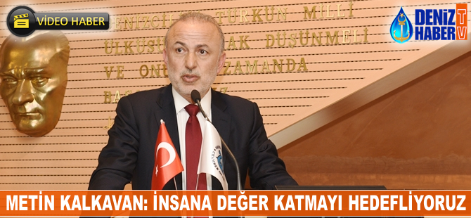 Metin Kalkavan, 'Denizcilik Değerlendirme Paneli'nde soruları yanıtladı