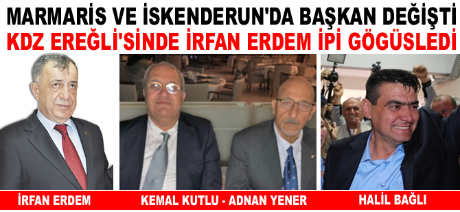 İMEAK DTO Marmaris, İskenderun ve Karadeniz Ereğli Şubelerinde seçimler yapıldı