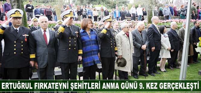 Ertuğrul Fırkateyni Şehitleri, Nezahat Gökyiğit Botanik Bahçesi’nde anıldı