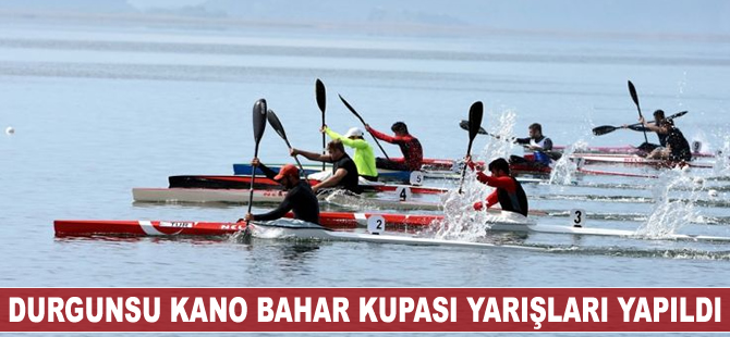 Durgunsu Kano Bahar Kupası Yarışları yapıldı