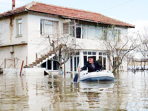 Meriç ve Ergene'de tarım arazileri su altında kaldı