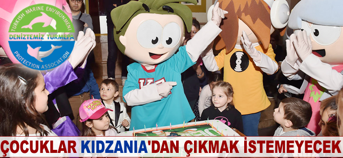 Çocuklar KidZania’dan çıkmak istemeyecek