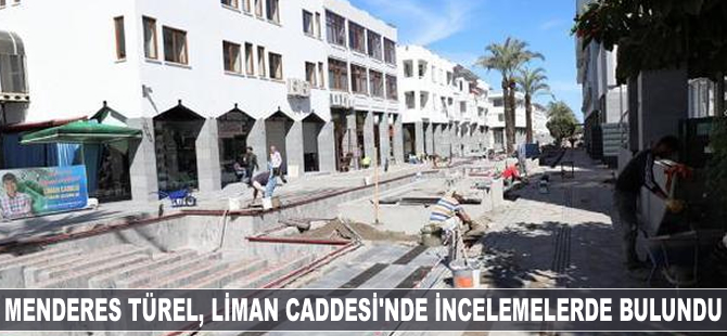 Menderes Türel, Liman Caddesi'ni inceledi