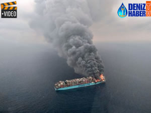 Kargo sahipleri ‘M/V MAERSK HONAM’ın konteynerlerini bekliyor