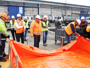 HOPAPORT'ta acil durum müdahale tatbikatı yapıldı