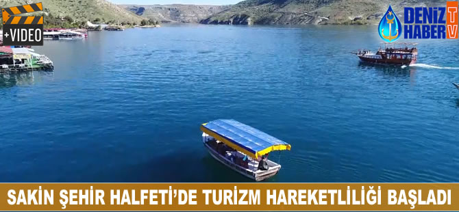 Sakin Şehir Halfeti'de turizm hareketliliği başladı
