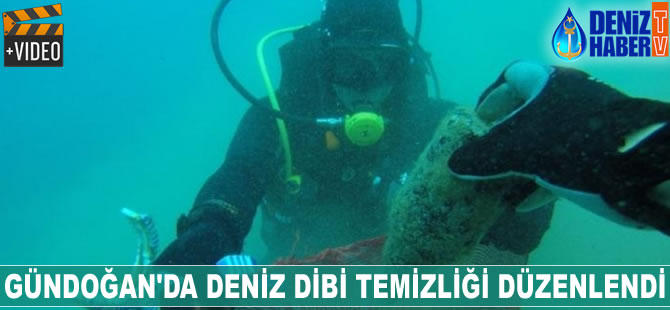 Gündoğan’da deniz dibi temizliği düzenlendi