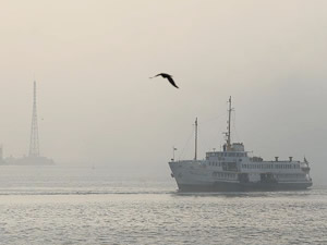 İstanbul'da bazı vapur seferleri iptal edildi