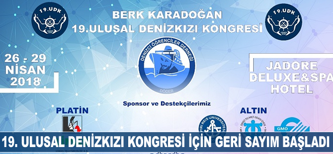 19. Ulusal Denizkızı Kongresi için geri sayım başladı