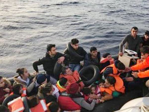 Didim'de 38 kaçak göçmen yakalandı