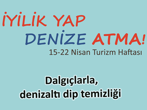 Ayvalık'ta deniz dibi temizliği yapılacak