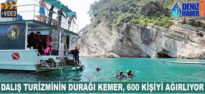 Dalış turizminin durağı Kemer oldu