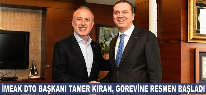 İMEAK Deniz Ticaret Odası Başkanı Tamer Kıran, görevine resmen başladı