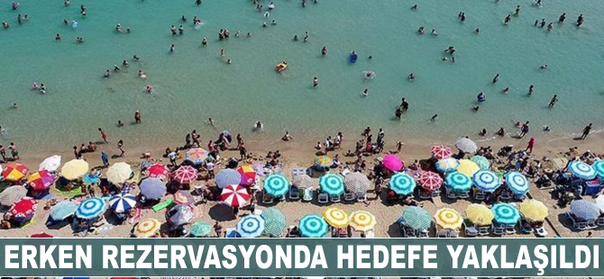 Erken rezervasyonda hedefe yaklaşıldı
