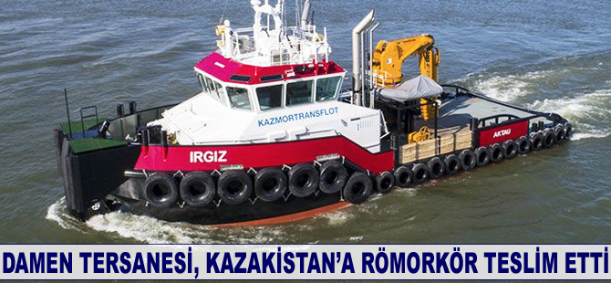 Damen Tersanesi, Kazakistan'a römorkör teslim etti