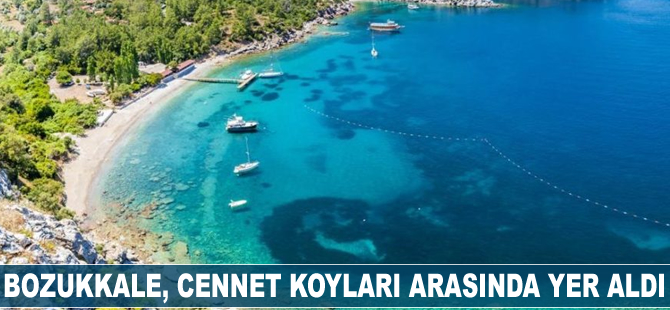 Bozukkale, cennet koyları arasında yer aldı