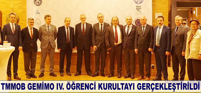 TMMOB GEMİMO IV. Öğrenci Kurultayı büyük coşkuyla gerçekleştirildi