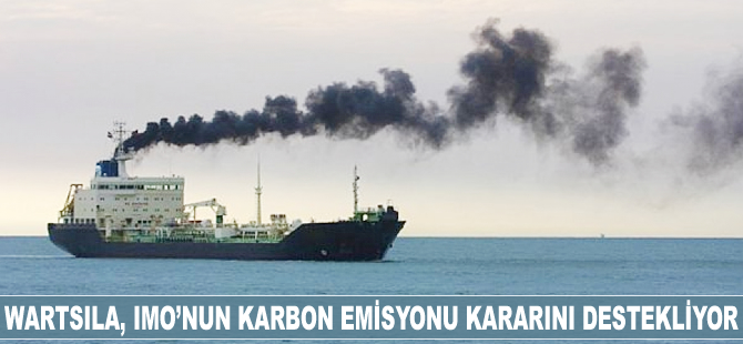 Wartsila, IMO'nun karbon emisyonu kararını destekliyor