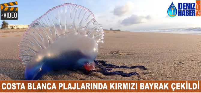 Costa Blanca plajlarında kırmızı bayrak çekildi