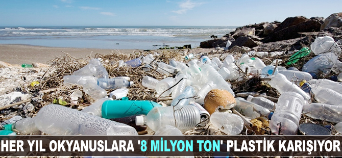 Her yıl okyanuslara '8 milyon ton' plastik karışıyor