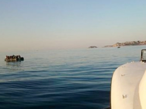 Aydın'da 32 kaçak göçmeni Sahil Güvenlik uçağı tespit etti