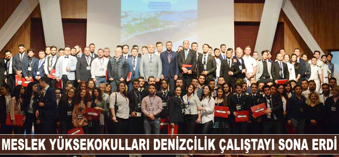 Meslek Yüksekokulları Denizcilik Programları VII. Öğrenci Çalıştayı sona erdi