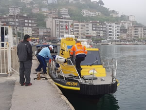 Yalova'da denizde mahsur kalan balıkçı kurtarıldı