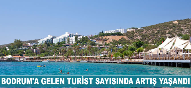 Bodrum'a gelen turist sayısında artış yaşandı