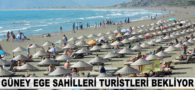 Güney Ege sahilleri turistleri bekliyor