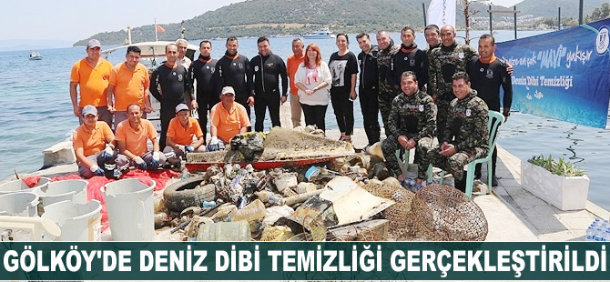 Gölköy'de deniz dibi temizliği gerçekleştirildi