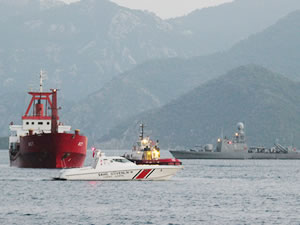 M/V KARMATE'nin Yunan gemisine teması iddiası!