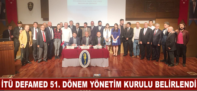 İTÜ DEFAMED 51. Dönem Yönetim Kurulu belirlendi