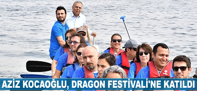 Aziz Kocaoğlu, Dragon Festivali'ne katıldı