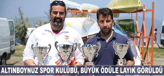 Altınboynuz Spor Kulübü, büyük ödüle layık görüldü