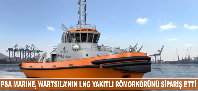 PSA Marine, Wartsila'nın yeni nesil LNG yakıtlı römorkörünü sipariş etti