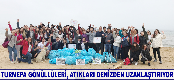 TURMEPA Gönüllüleri, her yıl 10 bin kilo atığı denizlerden uzaklaştırıyor